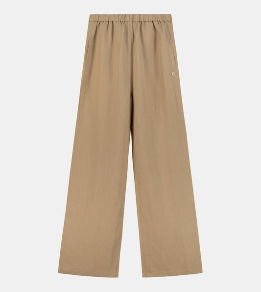 Women's Linen Wide-Leg Pants