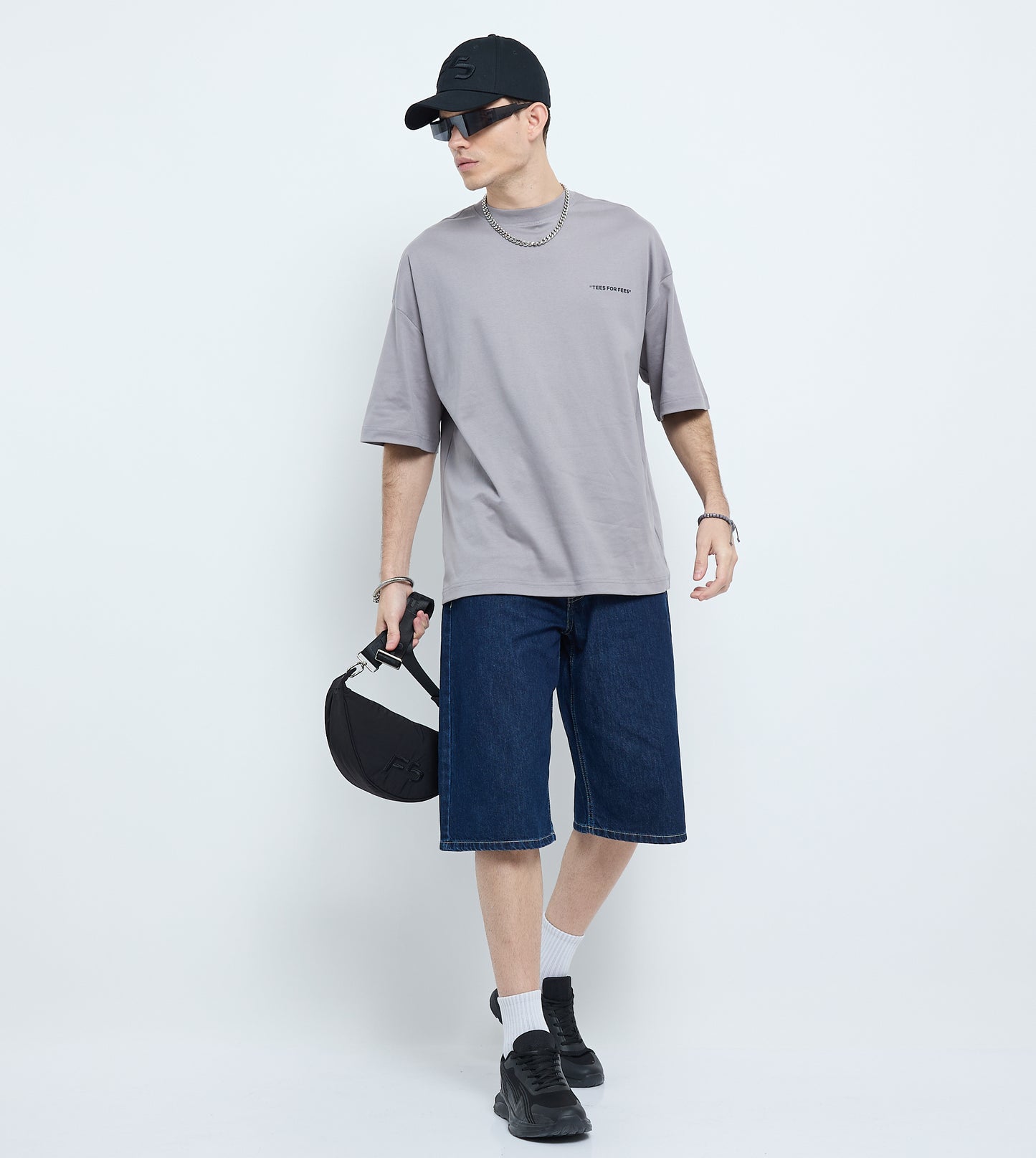 Men's Tees For Fees T-Shirt - Grey