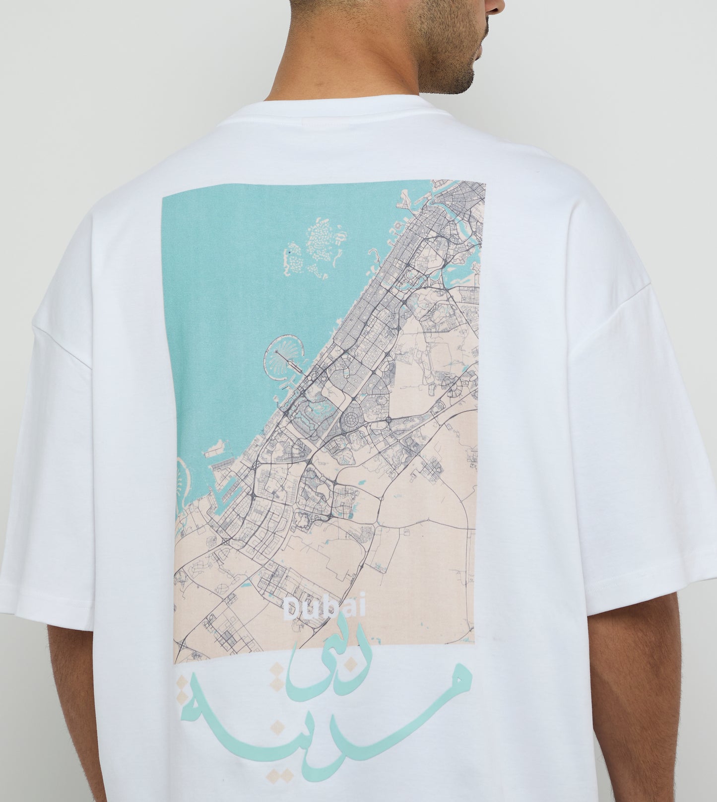 Men's F5 Oversized Dubai City T-Shirt