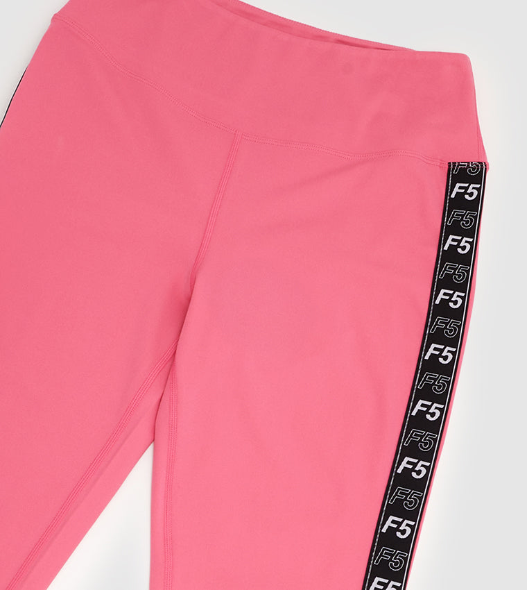 SIDE TAPE LEGGINGS_PINK