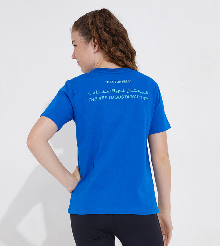 KIDS THE KEY TFF T-SHIRT_BLUE