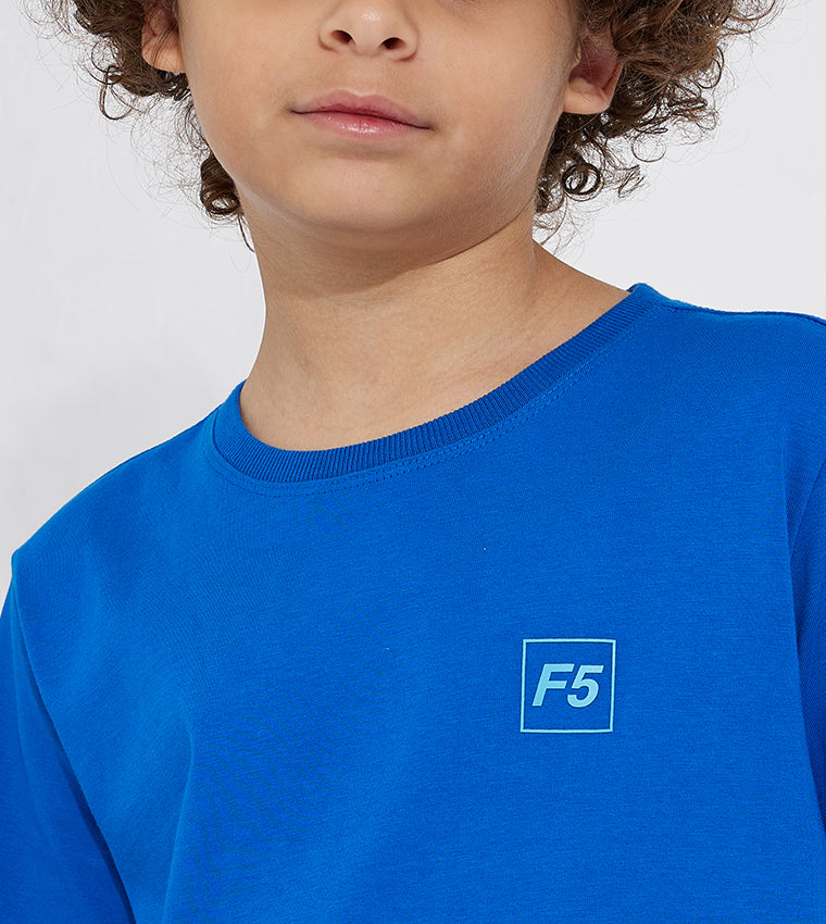 KIDS THE KEY TFF T-SHIRT_BLUE