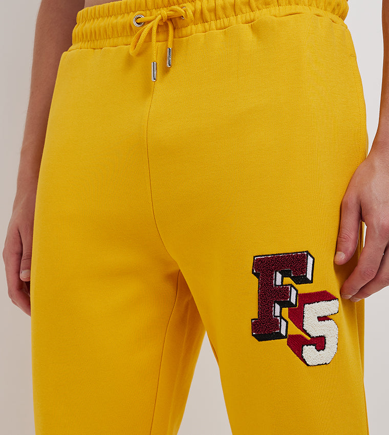 F5 VARSITY JOGGER_YELLOW