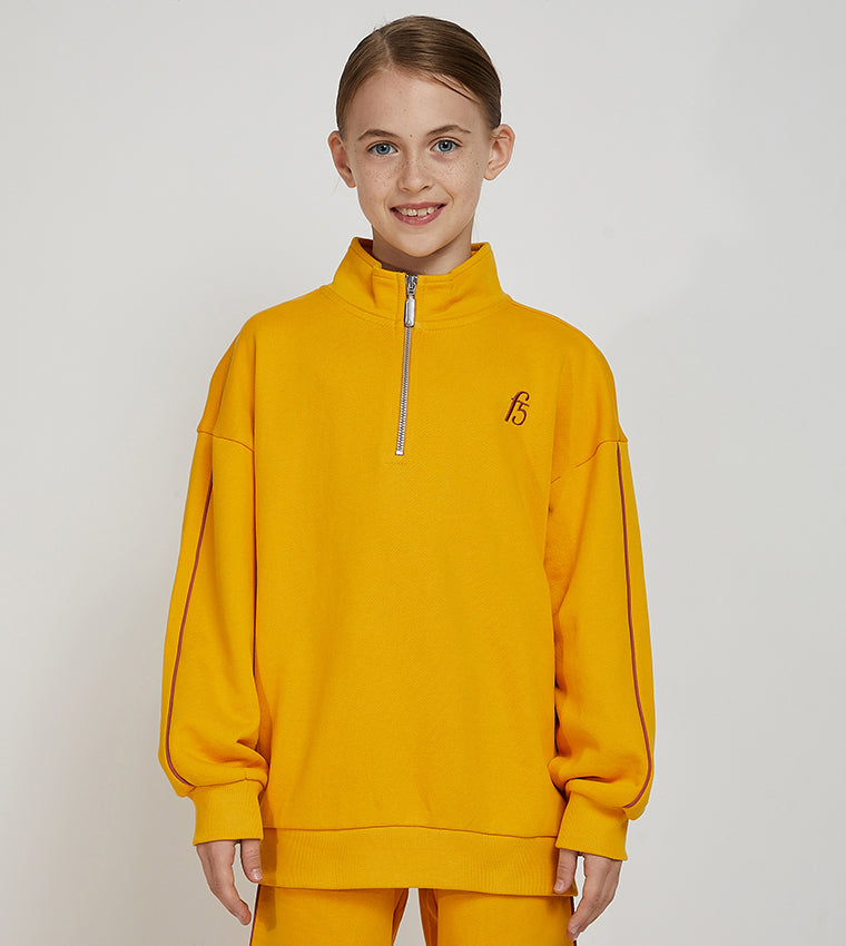 F5 HALFZIP SWEATSHIRT - GIRLS