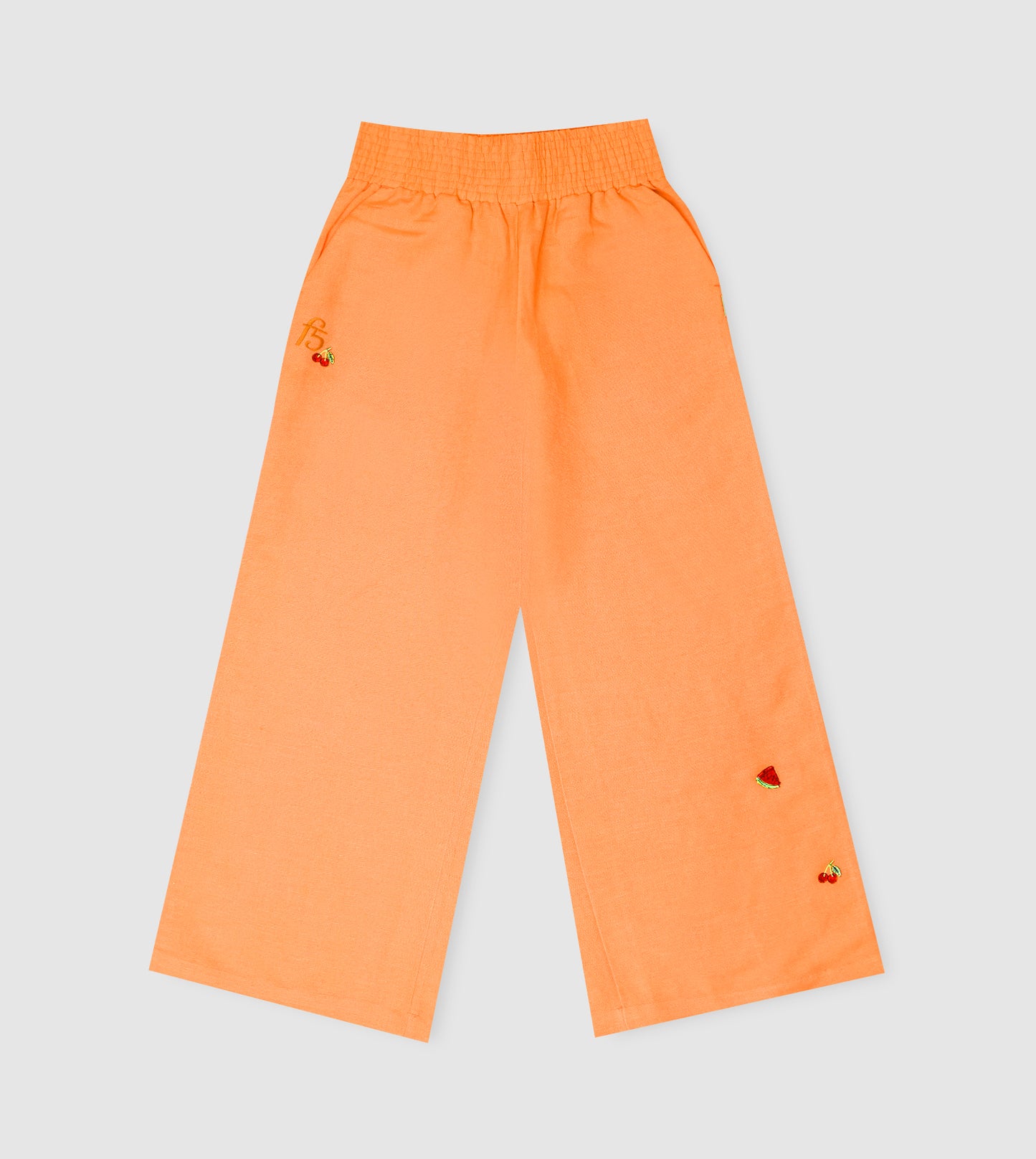 Women's Linen Wide-Leg Pants