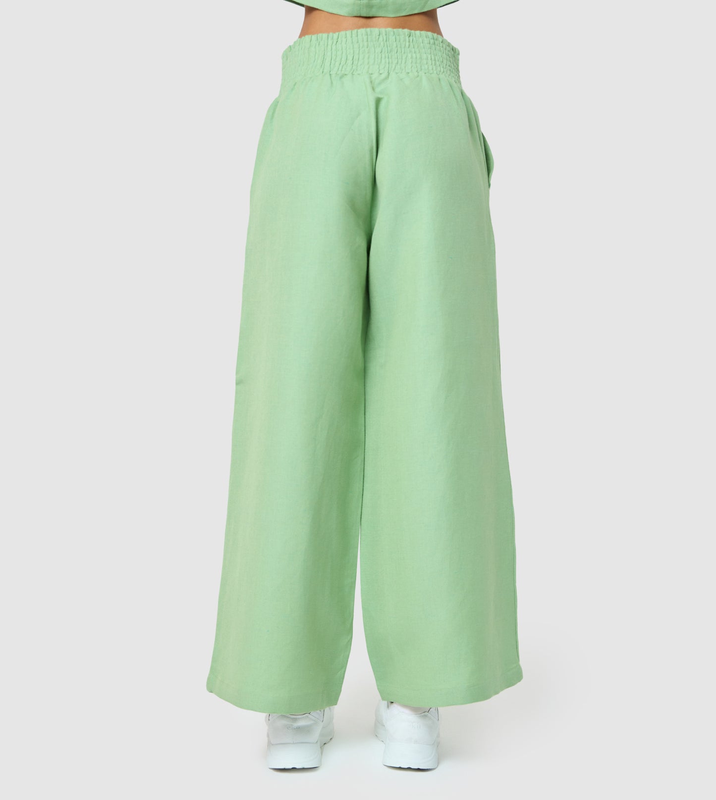 Women's Linen Wide-Leg Pants