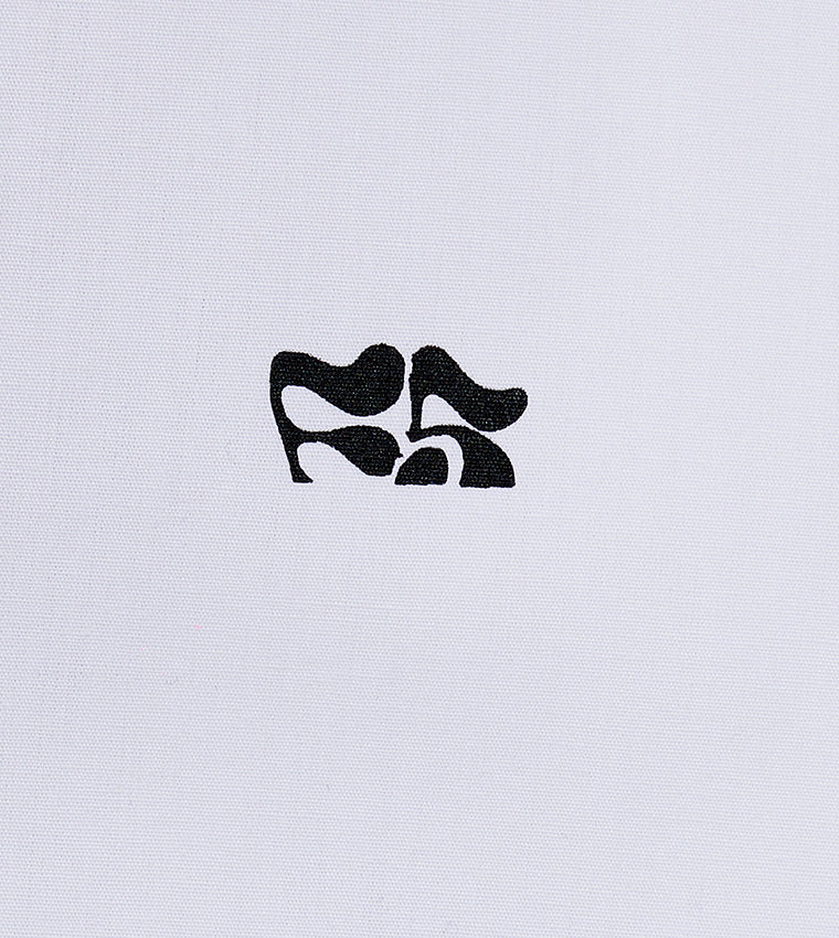 MEN'S SHORT SLEEVE SHIRT - WHITE
