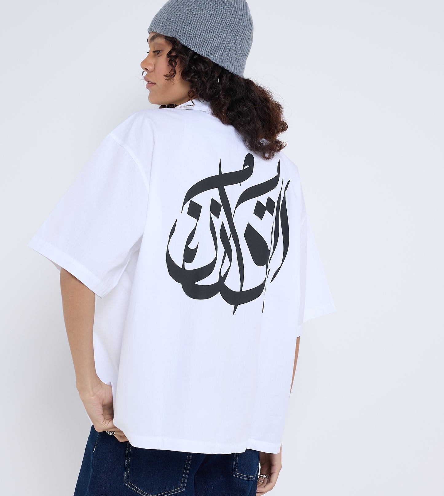 WOMEN'S SHORT SLEEVE SHIRT - WHITE