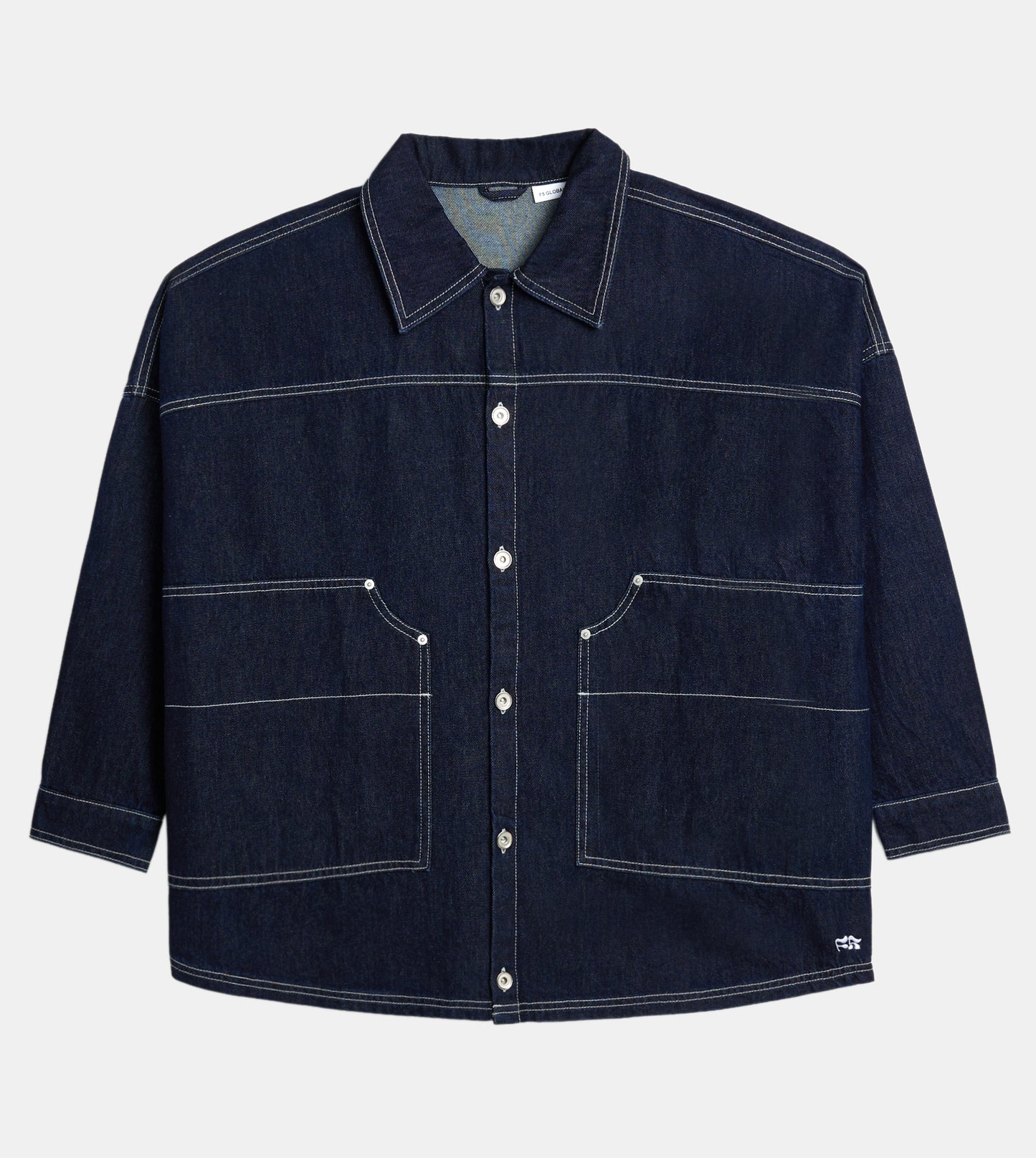 WOMEN'S DENIM JACKET - DARK BLUE