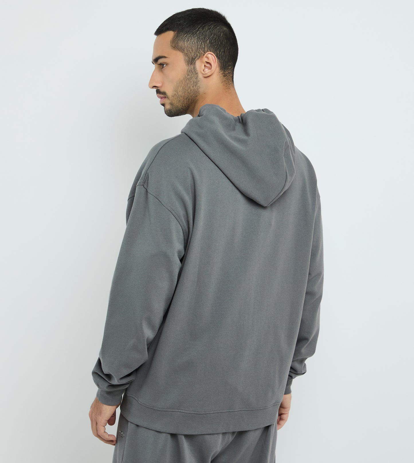 Men's F5 Casual Zip Hoodie - Grey