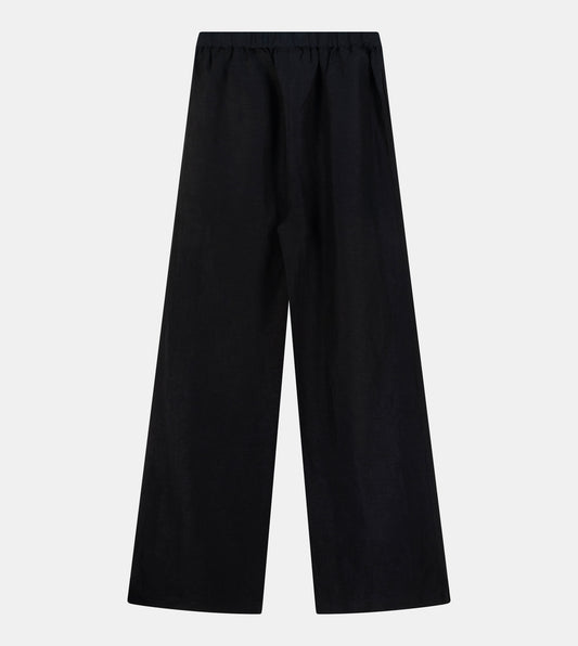 Women's Linen Wide-Leg Pants