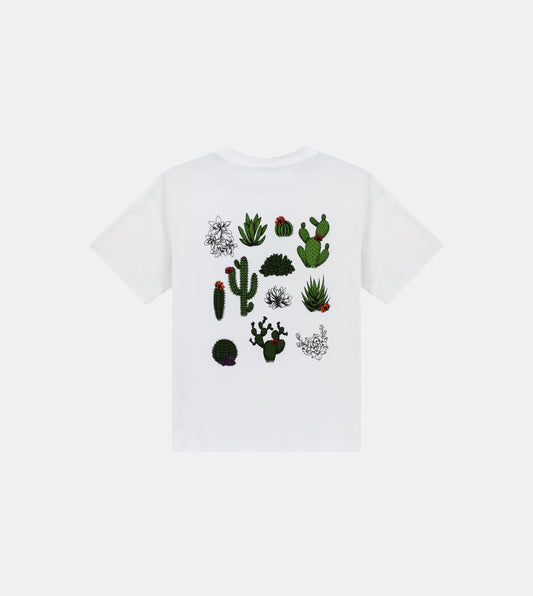 Boy's Oversized Embroidered T-Shirt