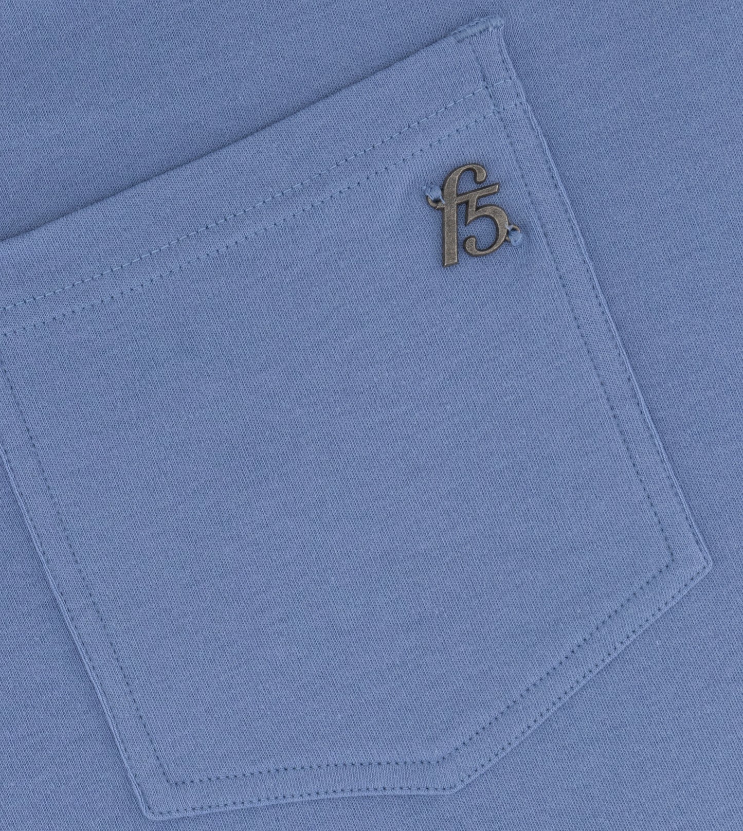 Men Oversized Shirt With Metal Tag