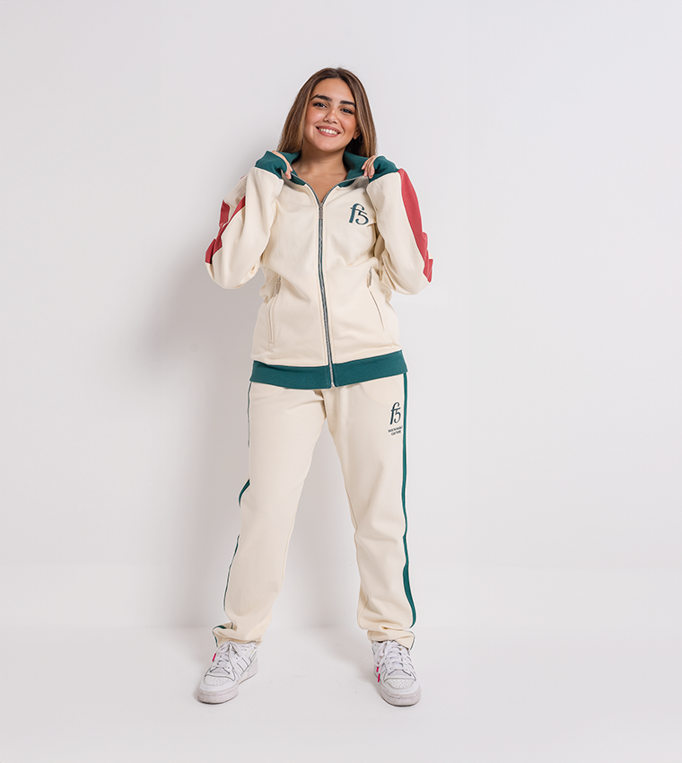 F5 CONTRAST PANEL TRACK JACKET