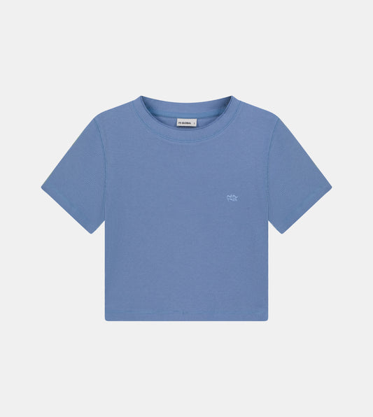 Women Ribbed Cropped T-Shirt