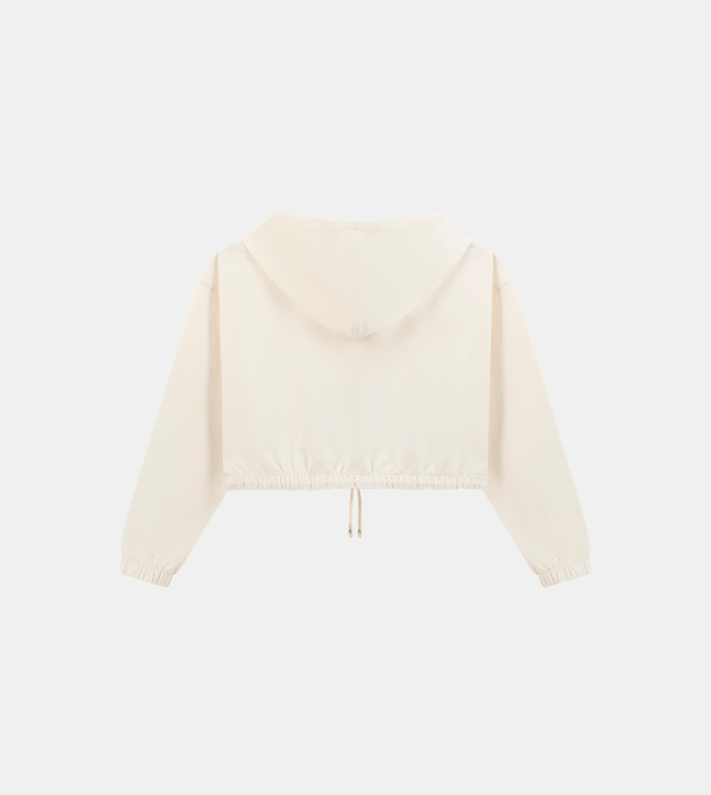 Girls - Oversized cropped hoodie
