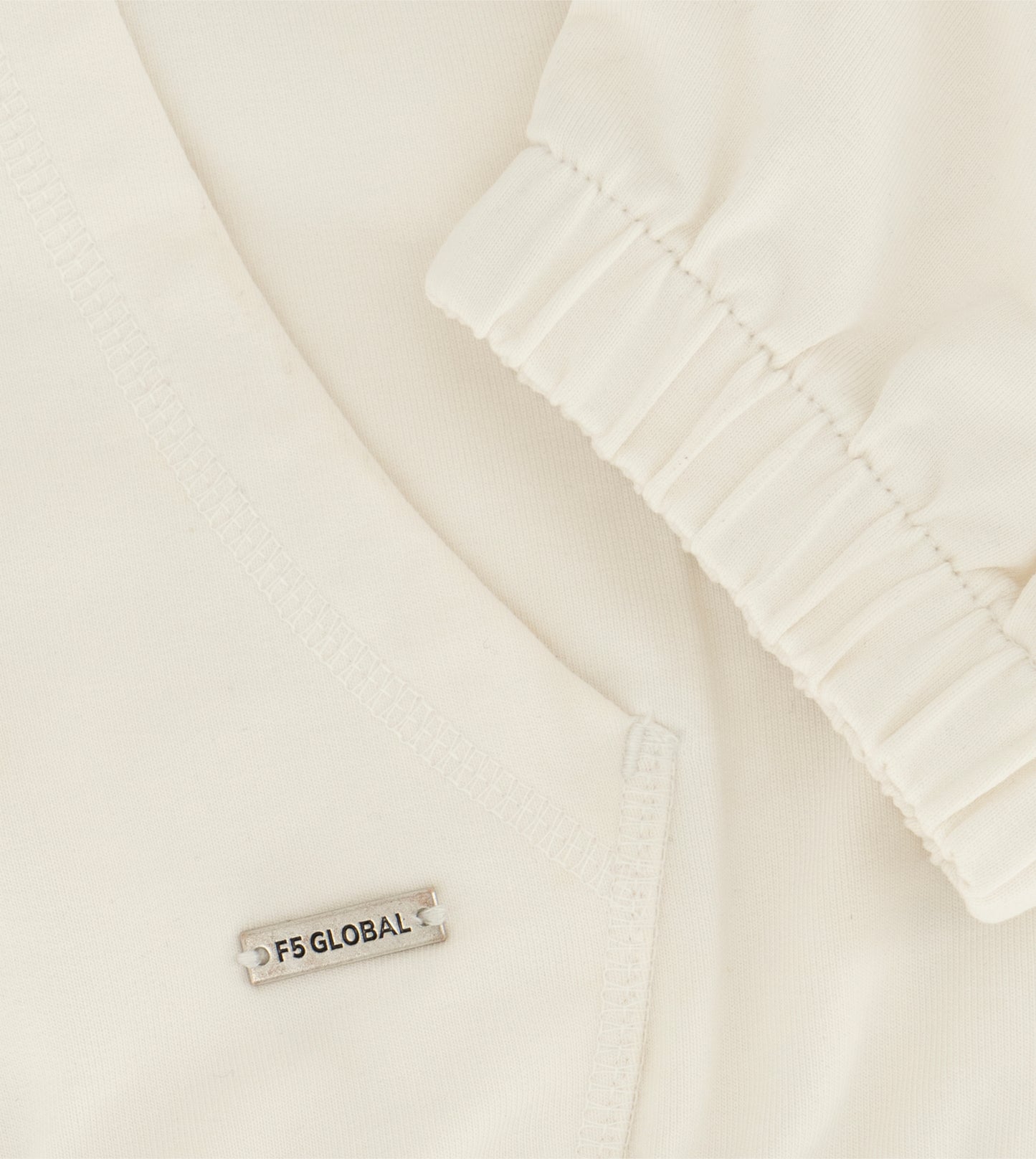 Girls - Oversized cropped hoodie