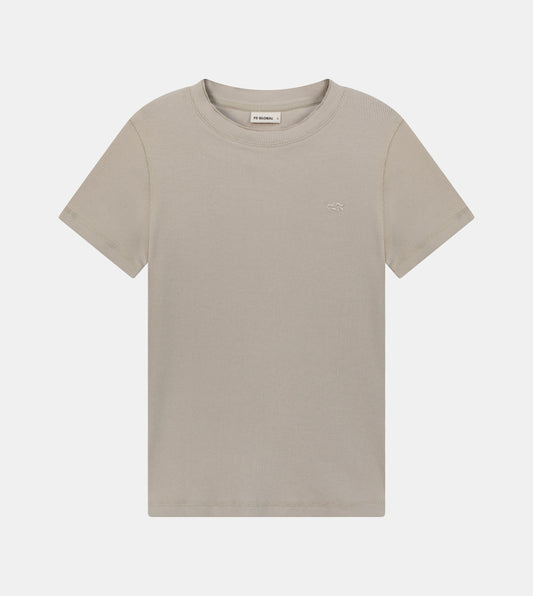 Women Ribbed T-Shirt