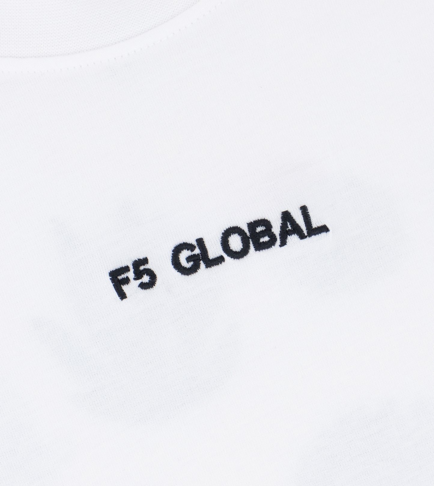 Men's F5 Global Oversized Fit Embroidered T-Shirt