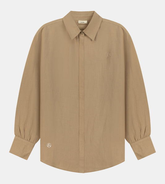 Women's Linen Buttoned Down Shirt