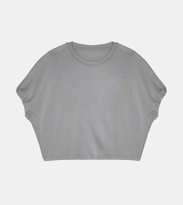 KNIT TOP - GREY