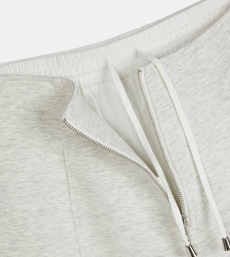 Women's Comfy Joggers - Grey Melange