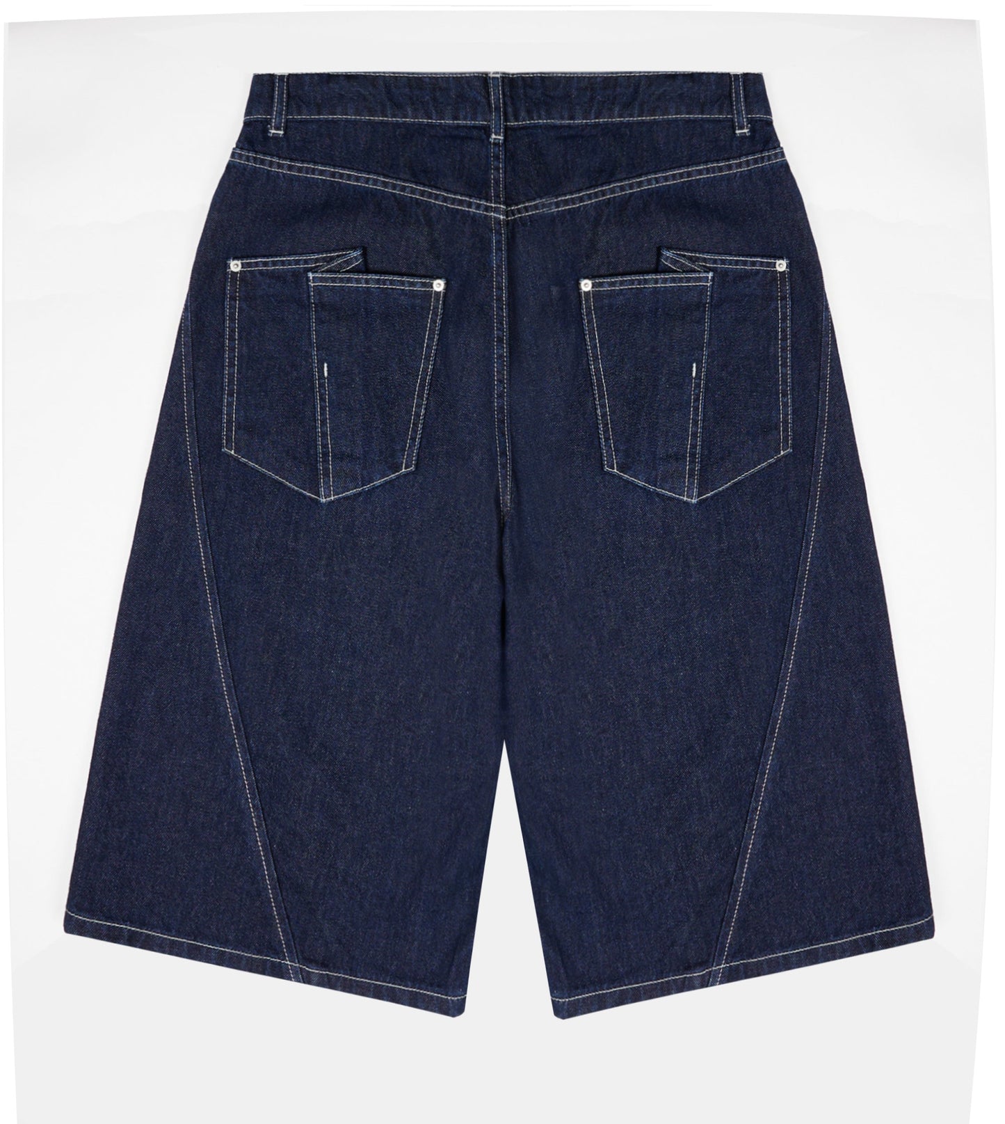 WOMEN'S DENIM SHORTS - DARK BLUE