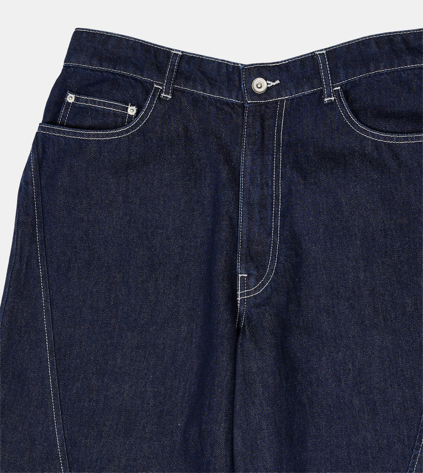 WOMEN'S DENIM SHORTS - DARK BLUE