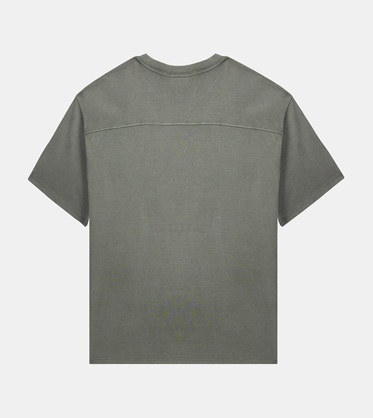 MEN'S SHORT SLEEVE T-SHIRT - DARK GREY