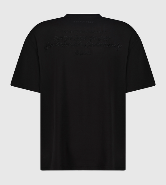 Men's Oversized Embroidered T-Shirt
