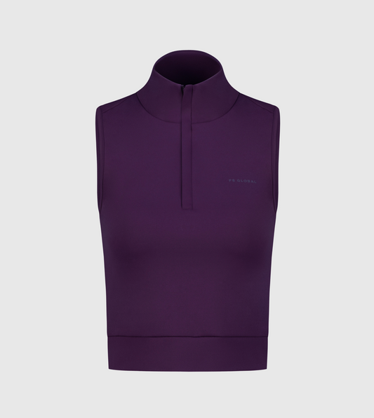 Women's High Neck Sleeveless Top