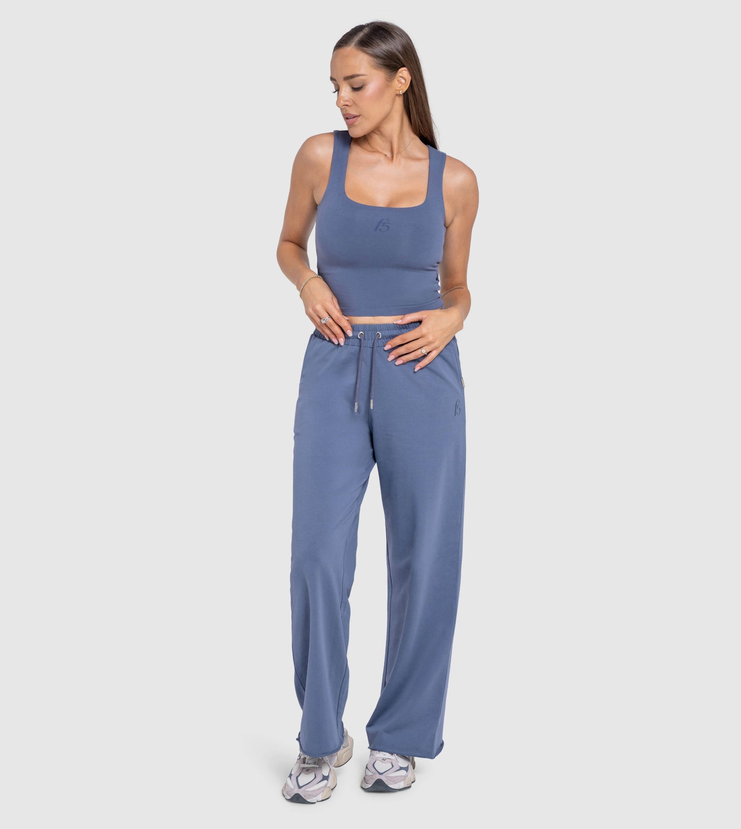women's essential square neck tank