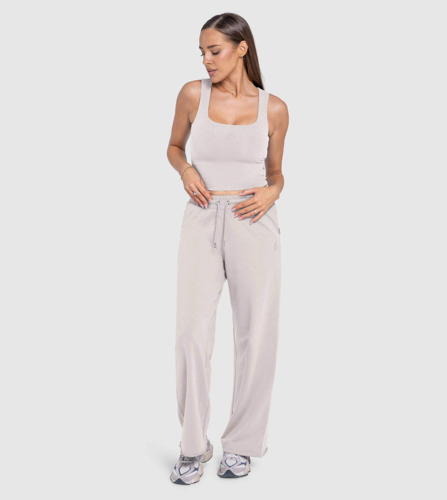 women's essential square neck tank