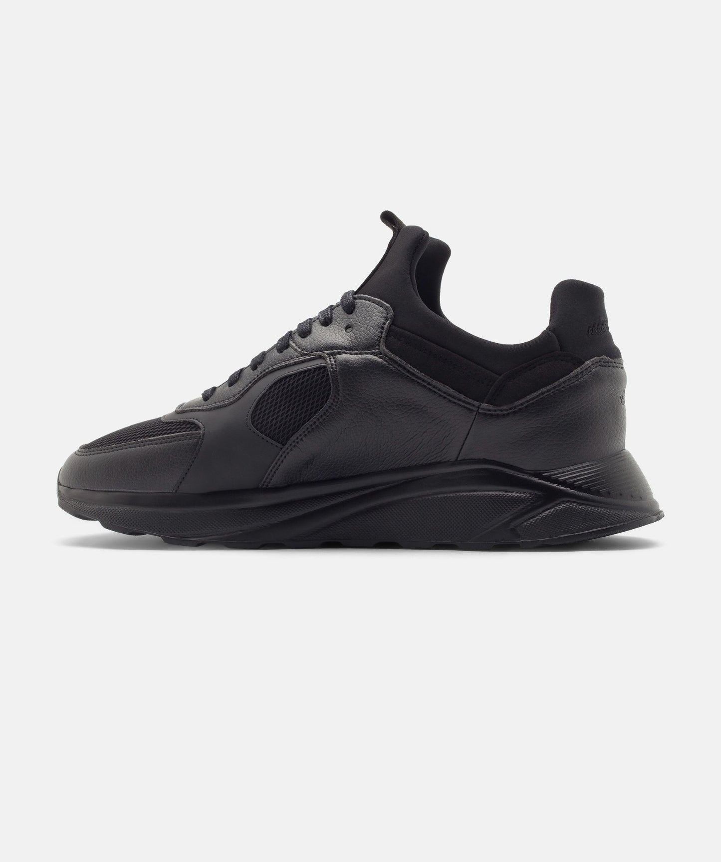 F5 x EKN Vegan Leather Sneakers - Black