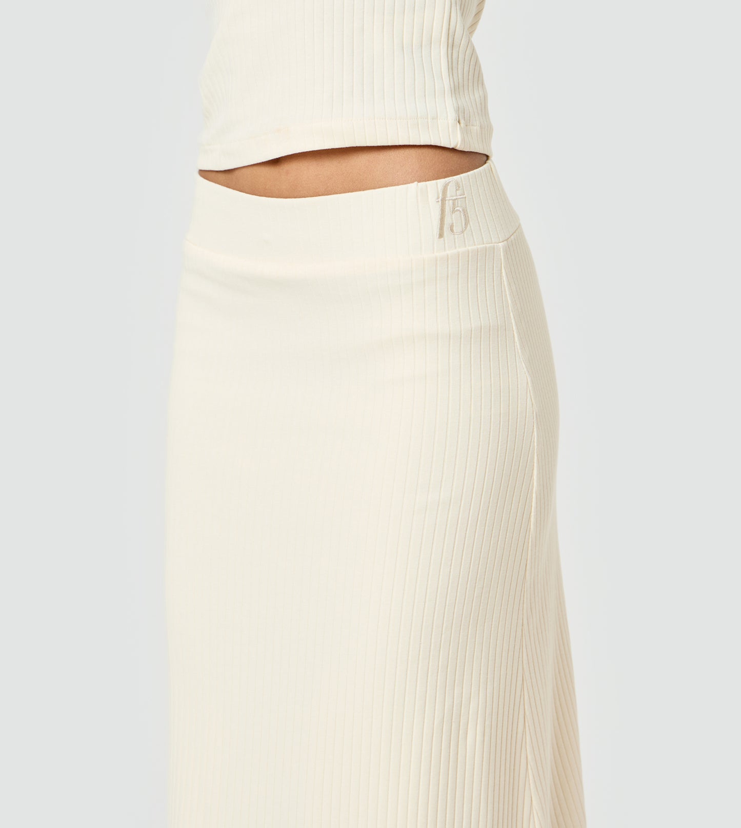 F5 Body Fit Ribbed Skirt