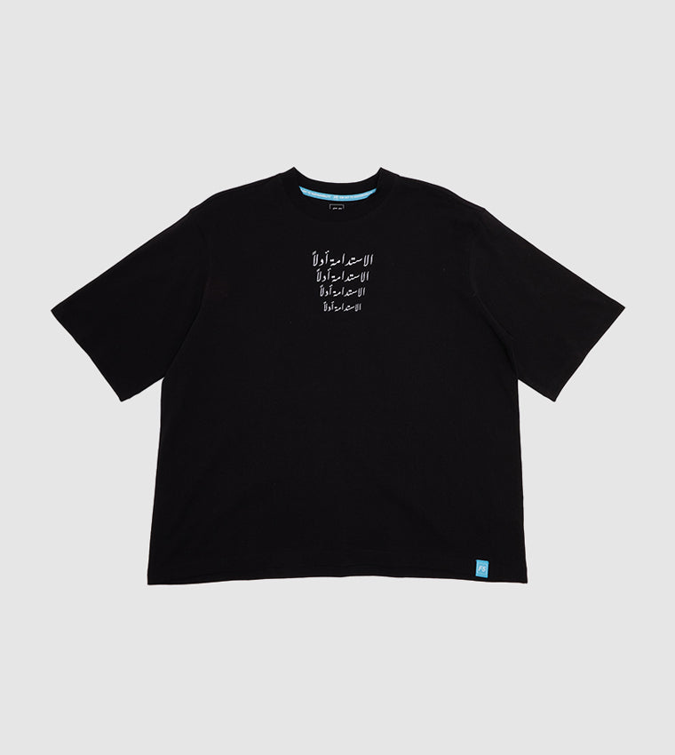 REPEAT TFF T-SHIRT_BLACK