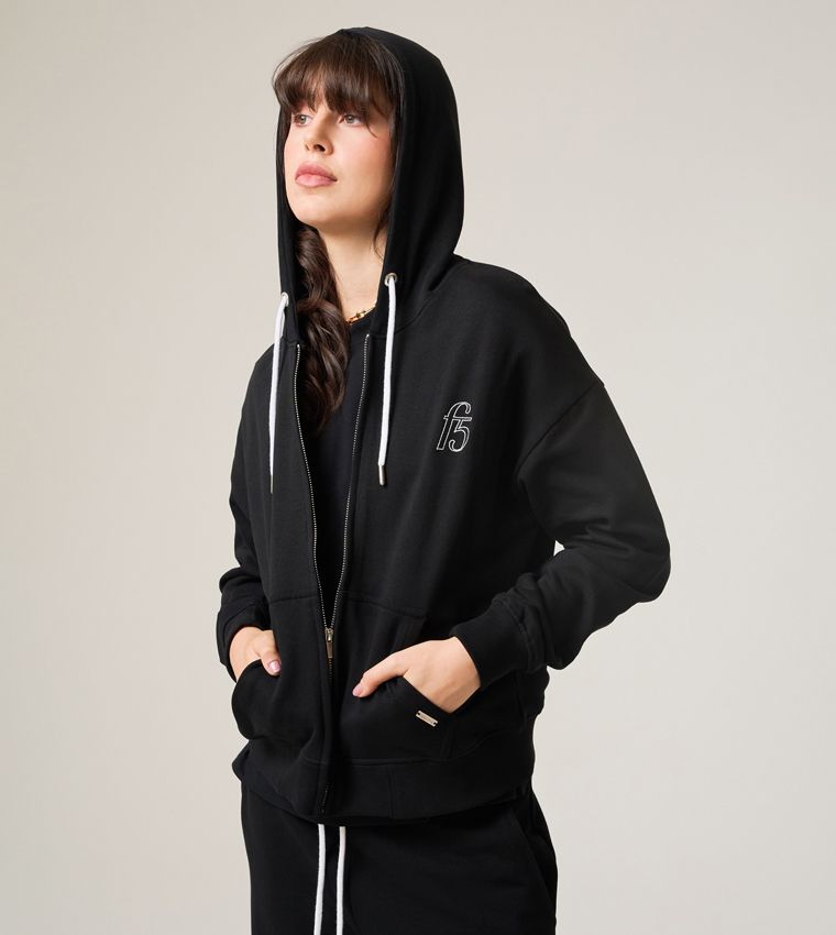 F5 CARGO ZIP THROUGH HOODIE
