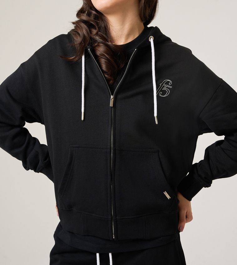 F5 CARGO ZIP THROUGH HOODIE