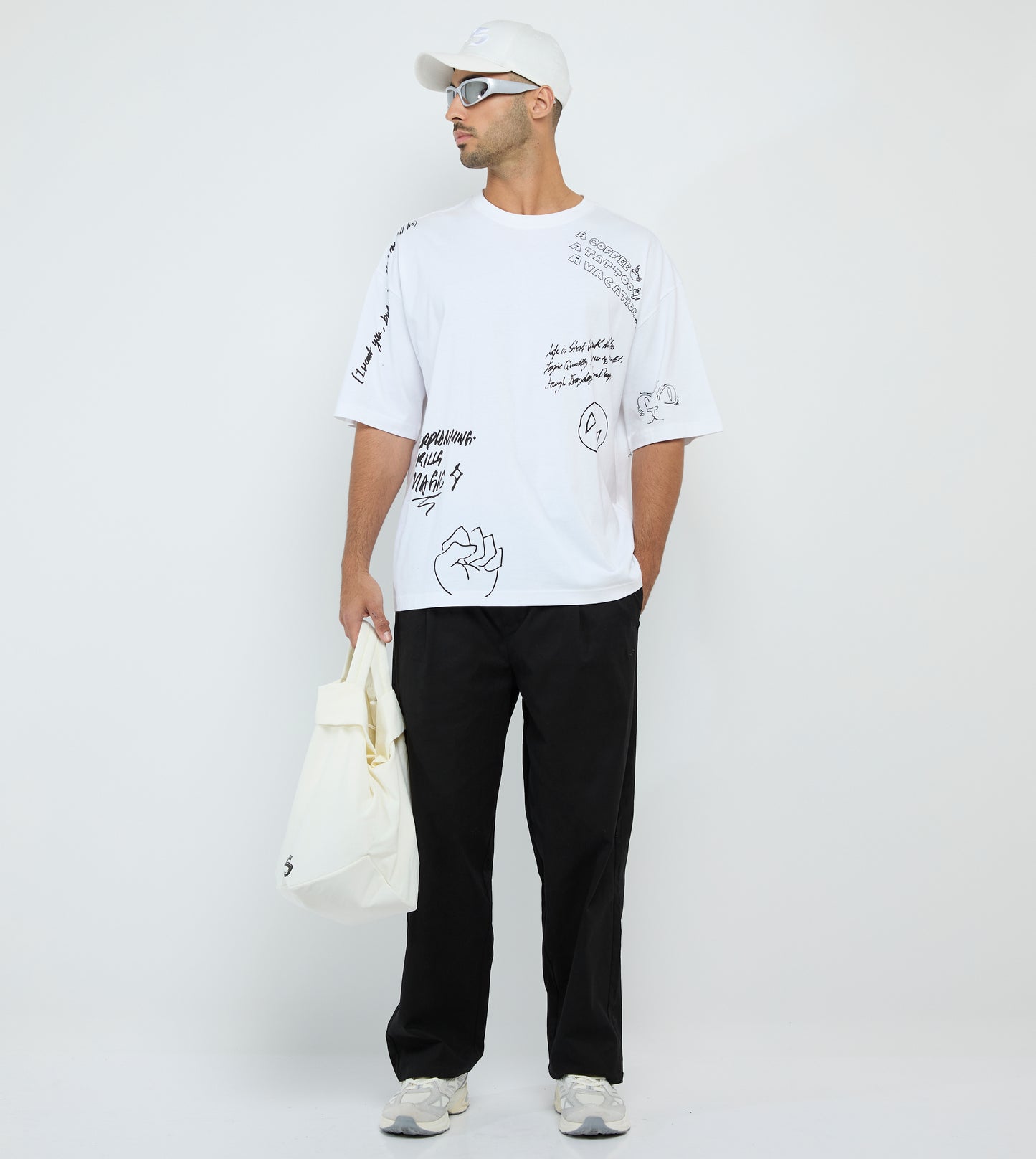 Men's F5 Oversized Graphic T-Shirt