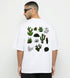 Global Oversized Fit Embroidered T-Shirt