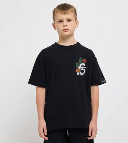 Boy's Oversized Embroidered T-Shirt