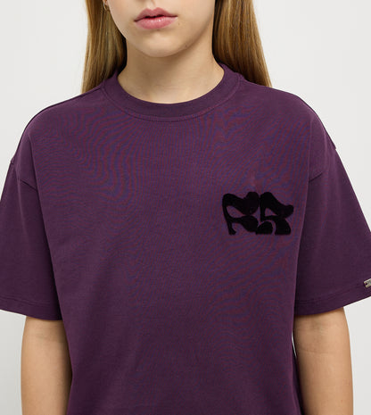 Girls Regular Fit Logo T-Shirt