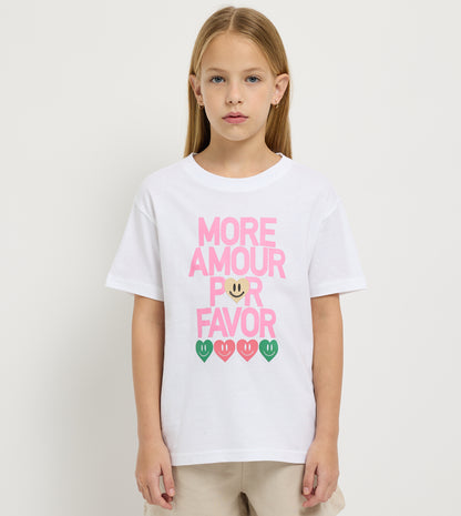 Girl's F5 More Amour Por Favor T-Shirt