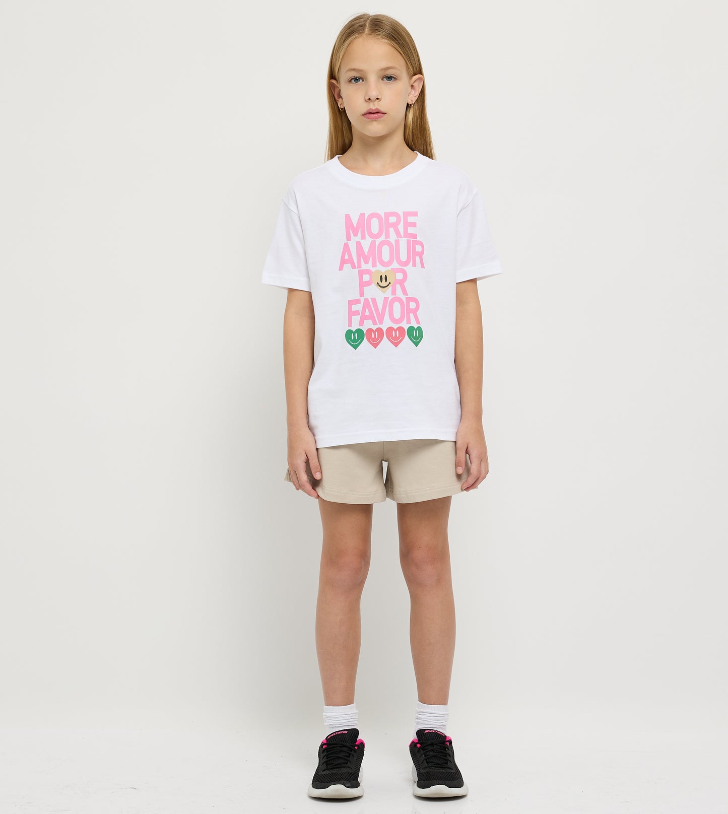 Girl's F5 More Amour Por Favor T-Shirt
