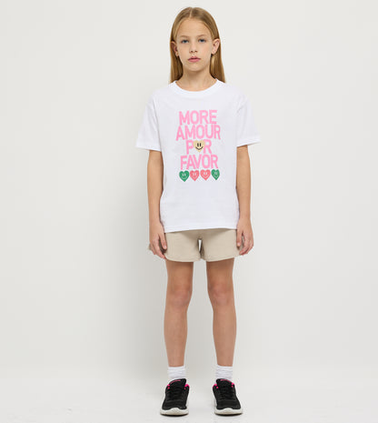 Girl's F5 More Amour Por Favor T-Shirt