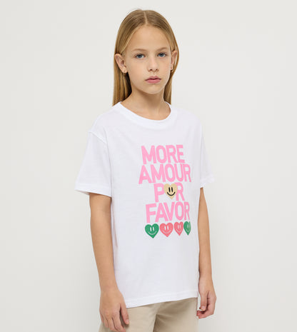 Girl's F5 More Amour Por Favor T-Shirt