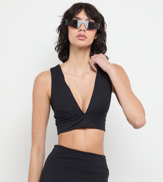 Women's F5 Active V-Neck Sports Bra