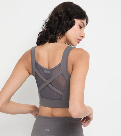 Women's F5 Active Square-Neck Sports Bra