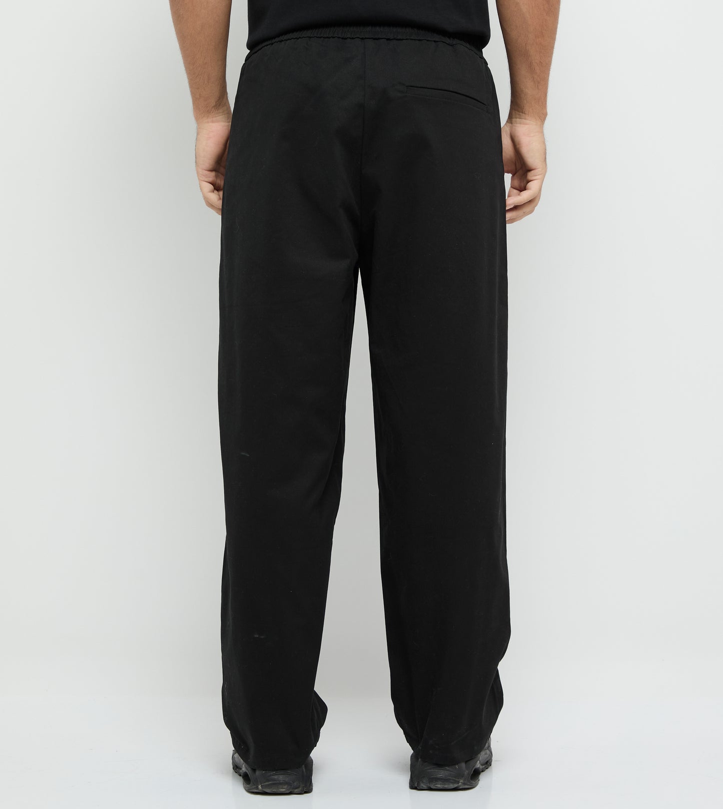 Men's F5 Straight Fit Tencel Pants - Black