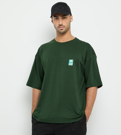 Men's F5 Oversized Saudi Made Printed T-Shirt